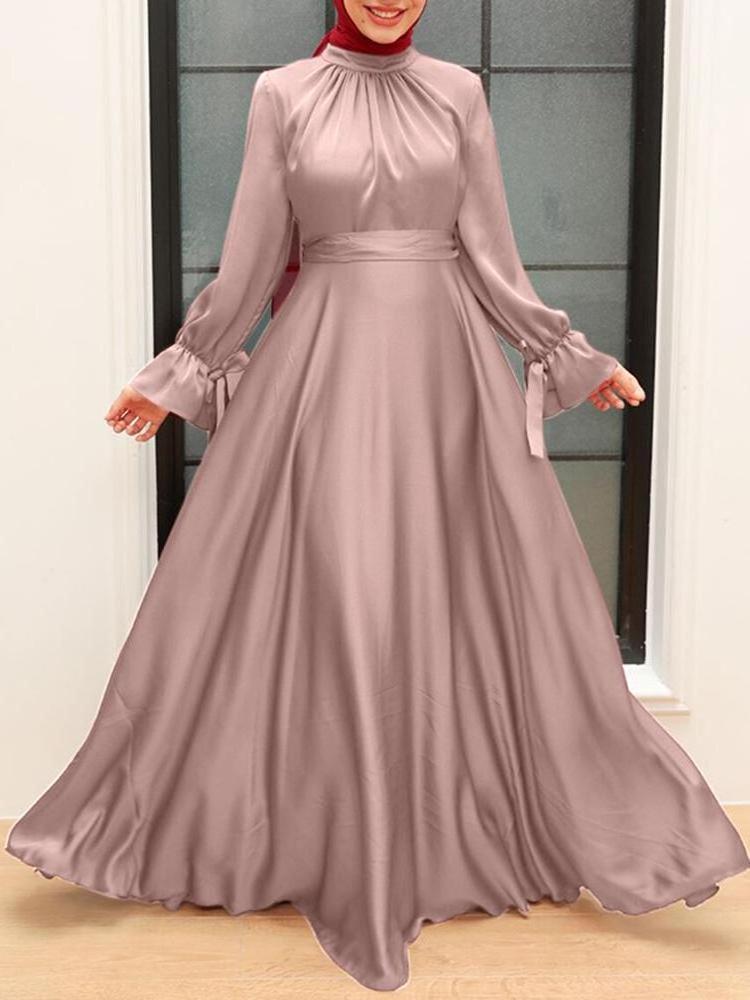 women muslim dresses islamic clothing evening  dressformal dress pleated designs dubai wholesale turquie clothes abaya