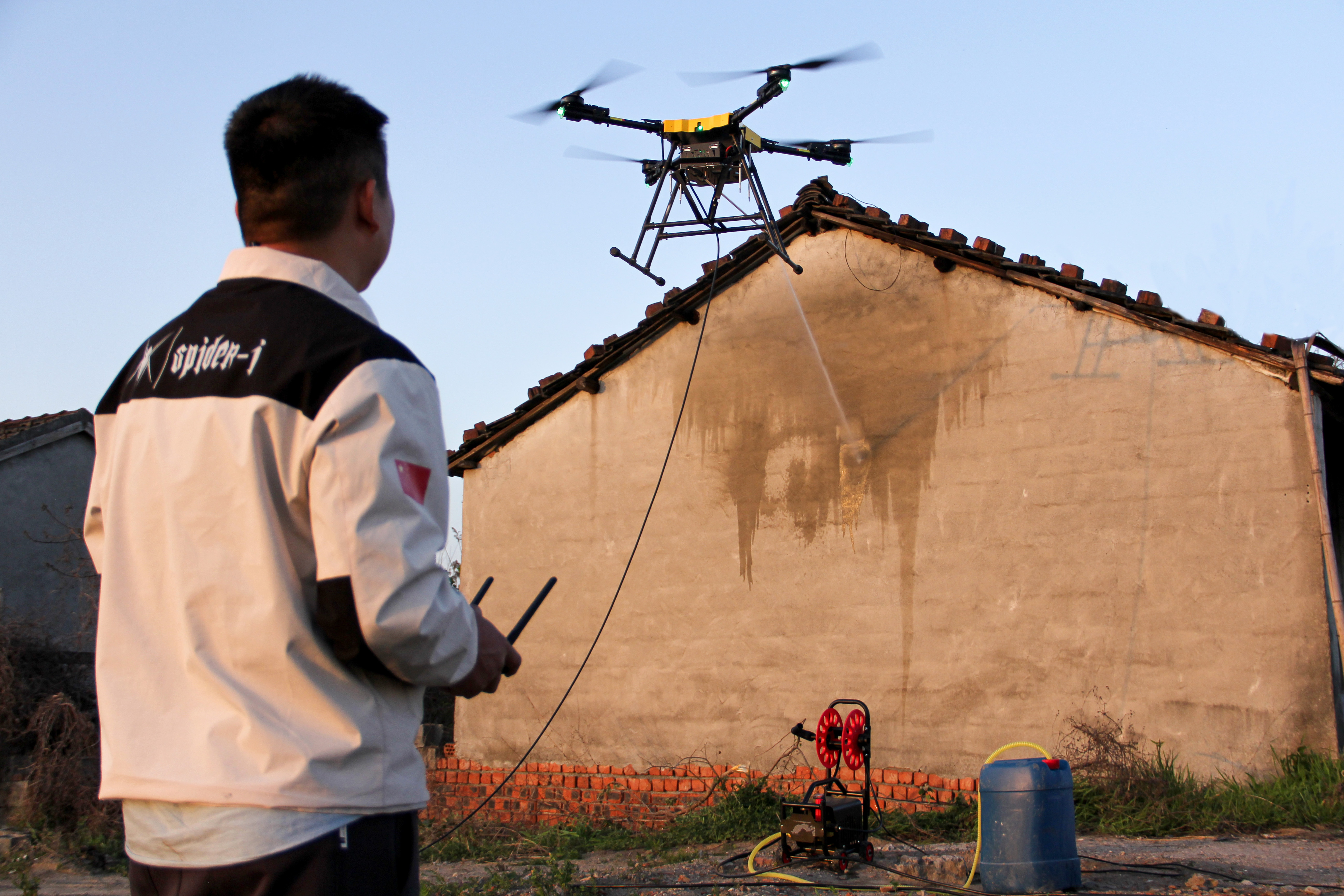 Cleaning Drones Agricultural Sprays Window Cleaning And High-Altitude Building Cleaning Drones Snow Melting Drones