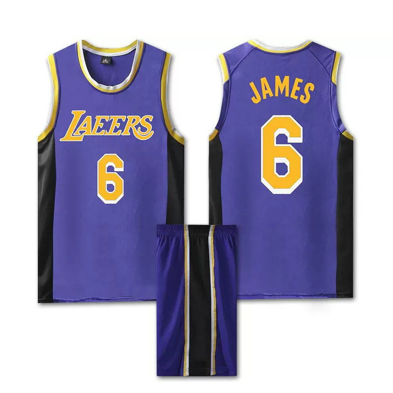 Wholesale quick drying adult basketball jersey training camp basketball suit set