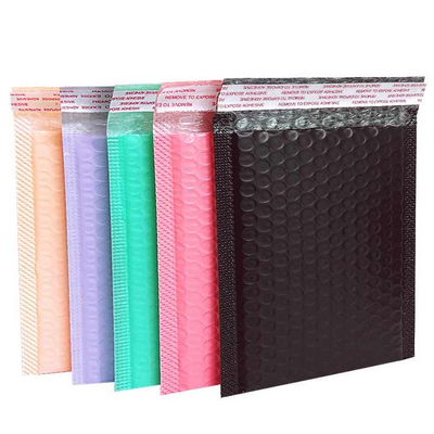 Custom Black Poly Bubble Mailers Plastic Mail Bags Envelope Shipping Bag Custom Bubble Mailer Wrap