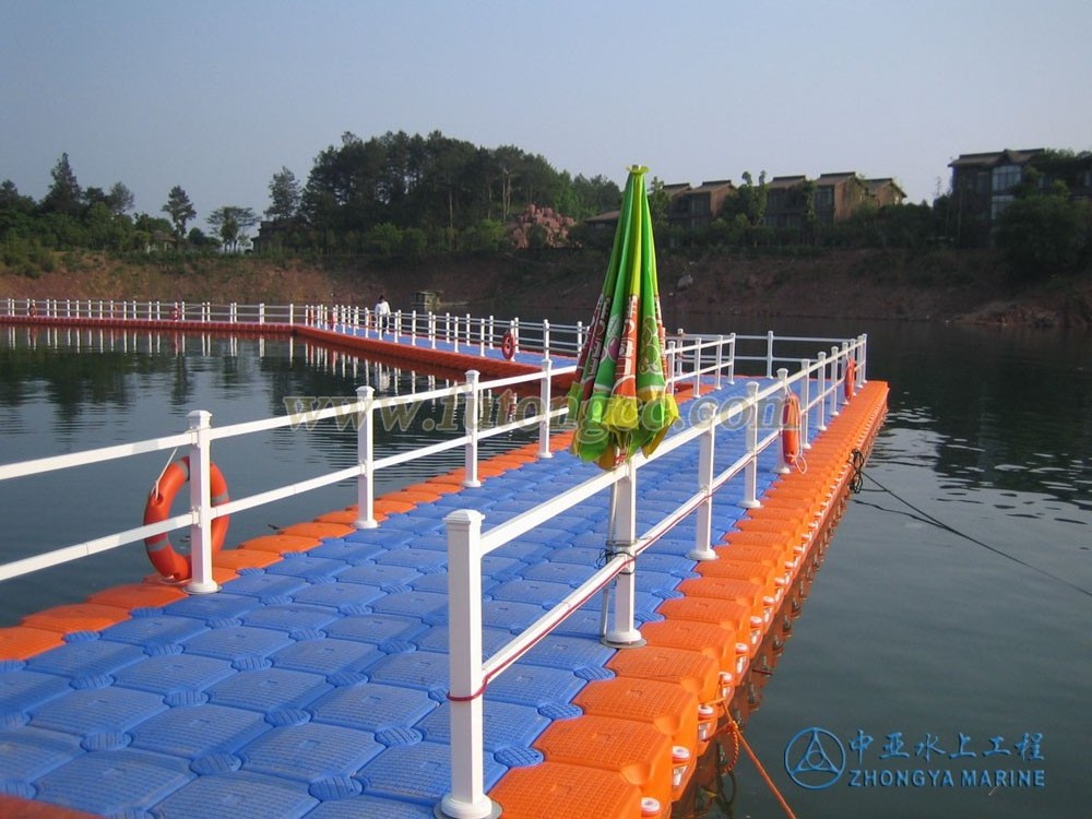 modular pontoon HDPE bridge Plastic Floating Dock Floating Bridge