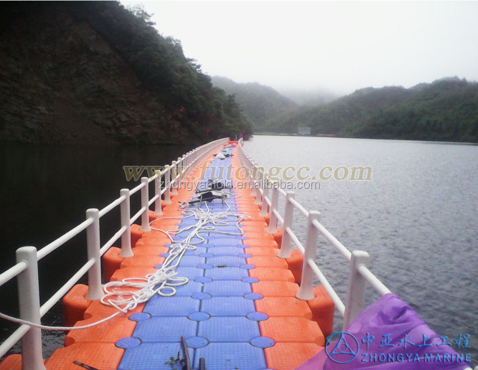 China pontoon dock and floating bridge