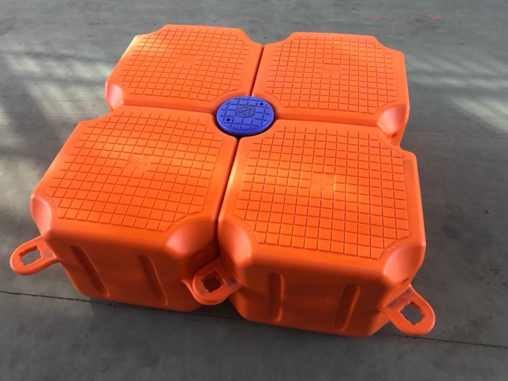 Plastic boat float pontoon floating dock platform jet ski dock bridge ...