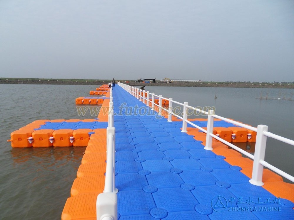 modular pontoon HDPE bridge Plastic Floating Dock Floating Bridge