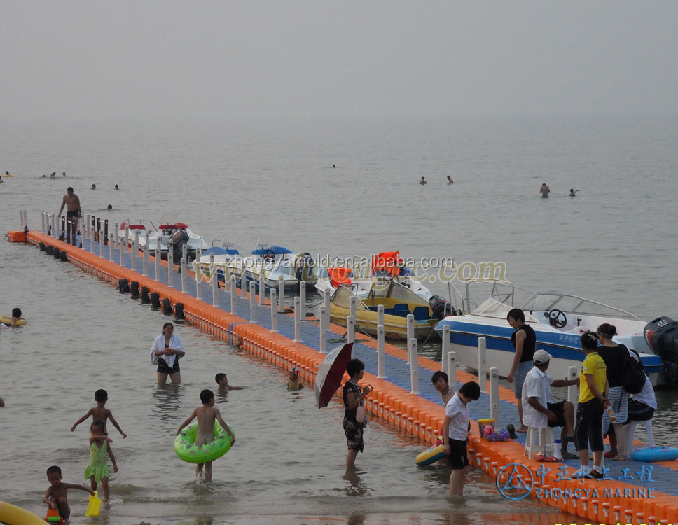 China pontoon dock and floating bridge