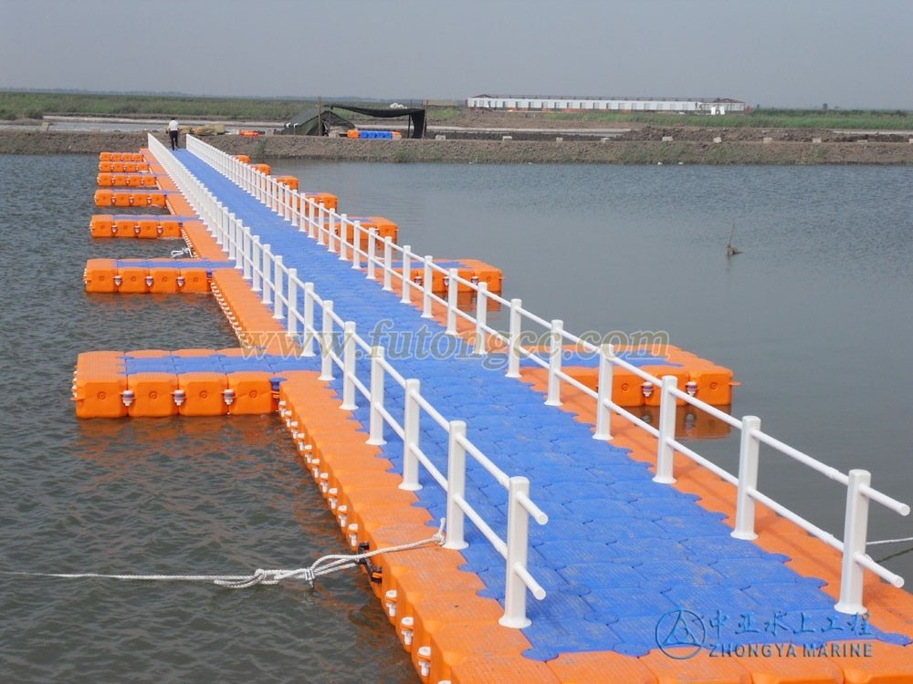 modular pontoon HDPE bridge Plastic Floating Dock Floating Bridge