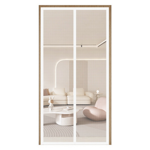 Easy-to-Install Ventilated and Anti-Mosquito Door Curtain with Extended Edges Door Curtain Screen