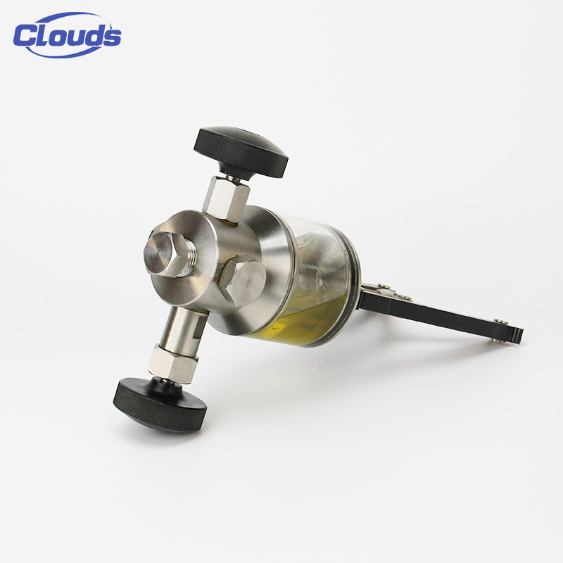 Clouds best-selling portable high-pressure hydraulic calibration pump handheld oil pressure source calibrator