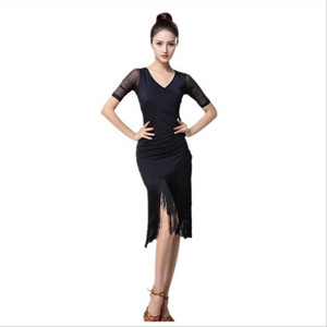 New latin dance dress salsa tango chacha ballroom competition practice dress