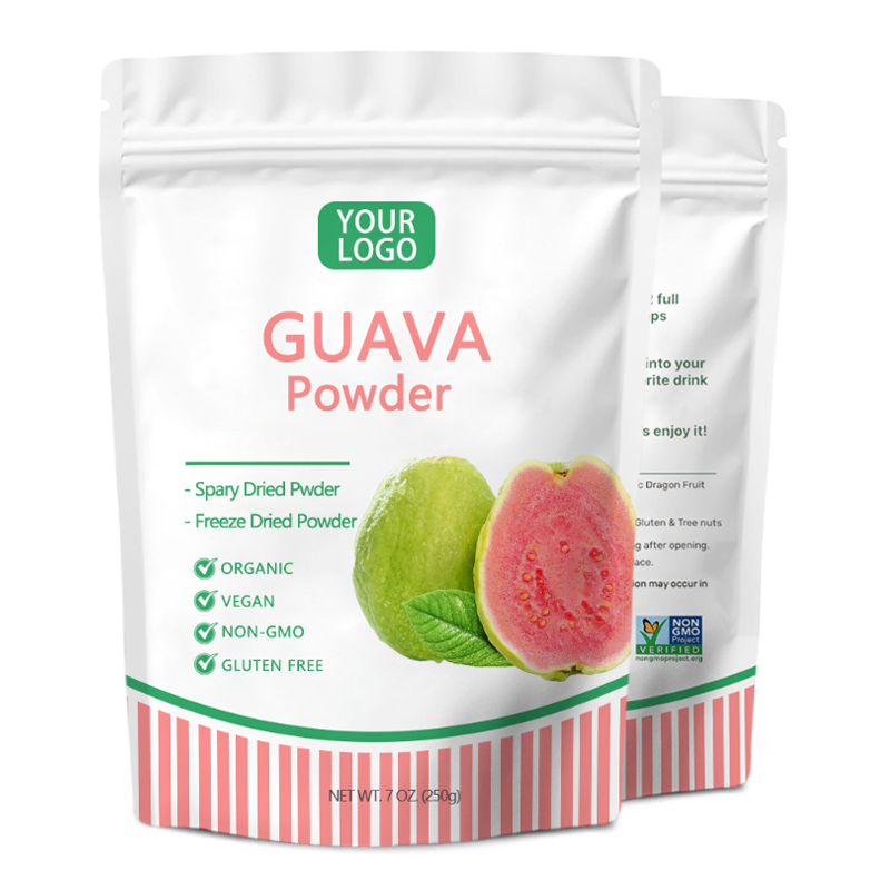 Customized Private Label Pure Natural Supplements Guava Fruit Juice Powder Guava Powder