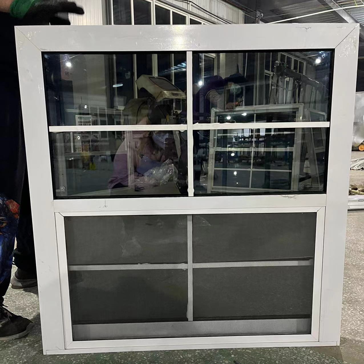 up down sliding wholesale custom aluminum vertical windows sash single double hung window for house