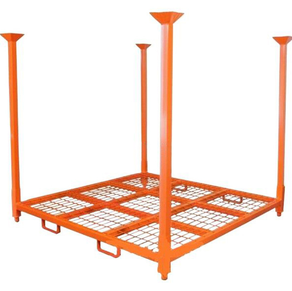 Factory Wholesale Mobile Folding Durable Portable Storage Tire Stacking Rack for Sale