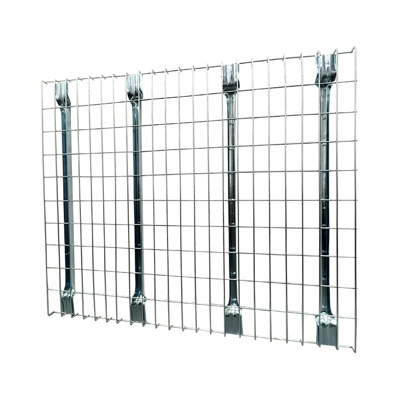 Industrial flared channel warehouse storage metal steel galvanized wire mesh deck