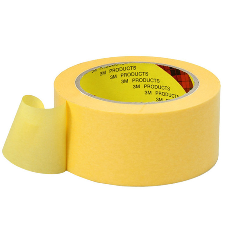 High Temperature 3 M 244 Washi Masking Tape for Car Paint Protection textured paper Tape