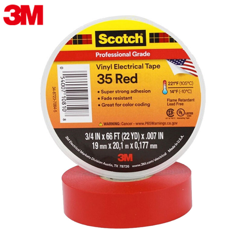 tape super 35 pvc insulation vinyl electrical tape