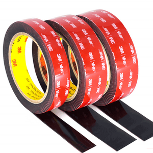 custom Original black waterproof foam tape automotive double sided acrylic adhesive 3m 5952 vhb tape