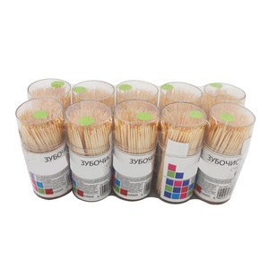 china toothpick factory wholesale 2.0*6.5mm disposable bamboo tooth pick