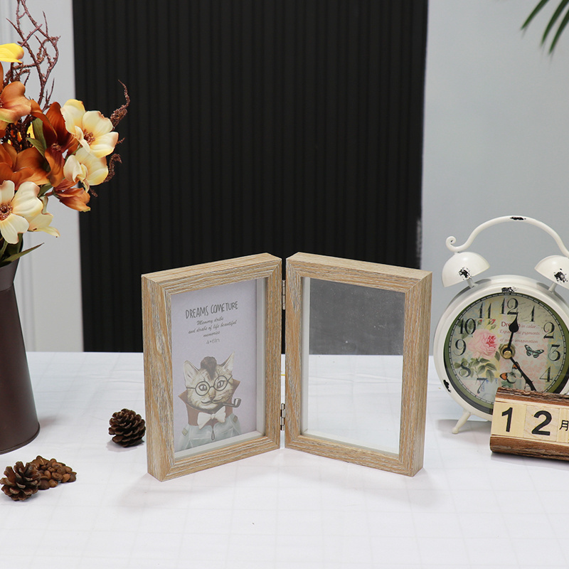 Wholesale Customized High Quality 3D Wood White Wooden Shadow Boxes Frames For Picture Display