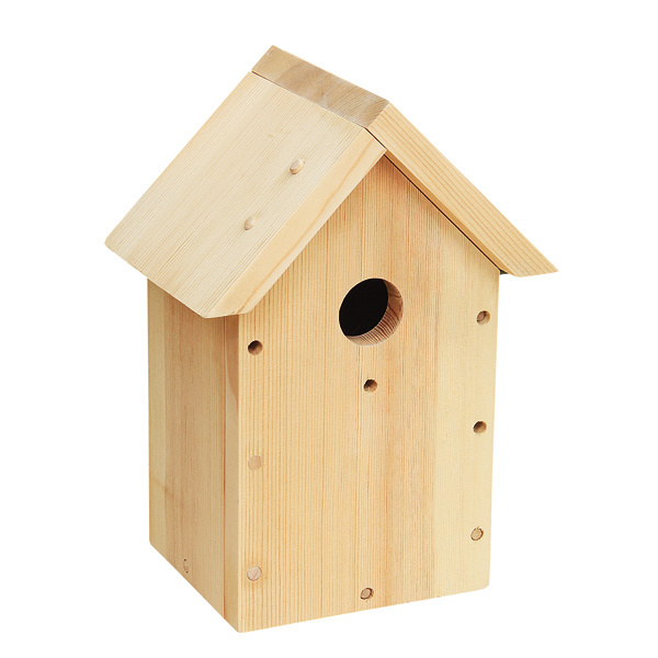 OEM and ODM Customized Creative Garden Unique pet House Outdoor Hanging Wooden Bird Feeder