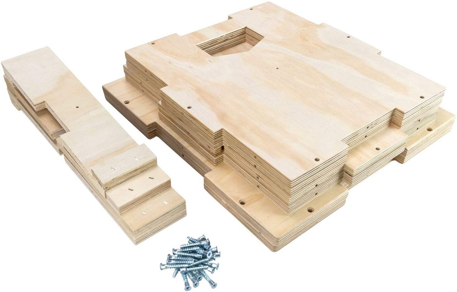 unfinished plywood Jump box with durable Plyometric Box stable used Gym Fitness exercise Jump Box