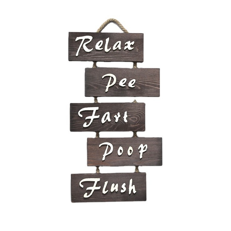 Factory wholesale wooden door pendant family is everything wooden wall signs home decoration hanging ornaments