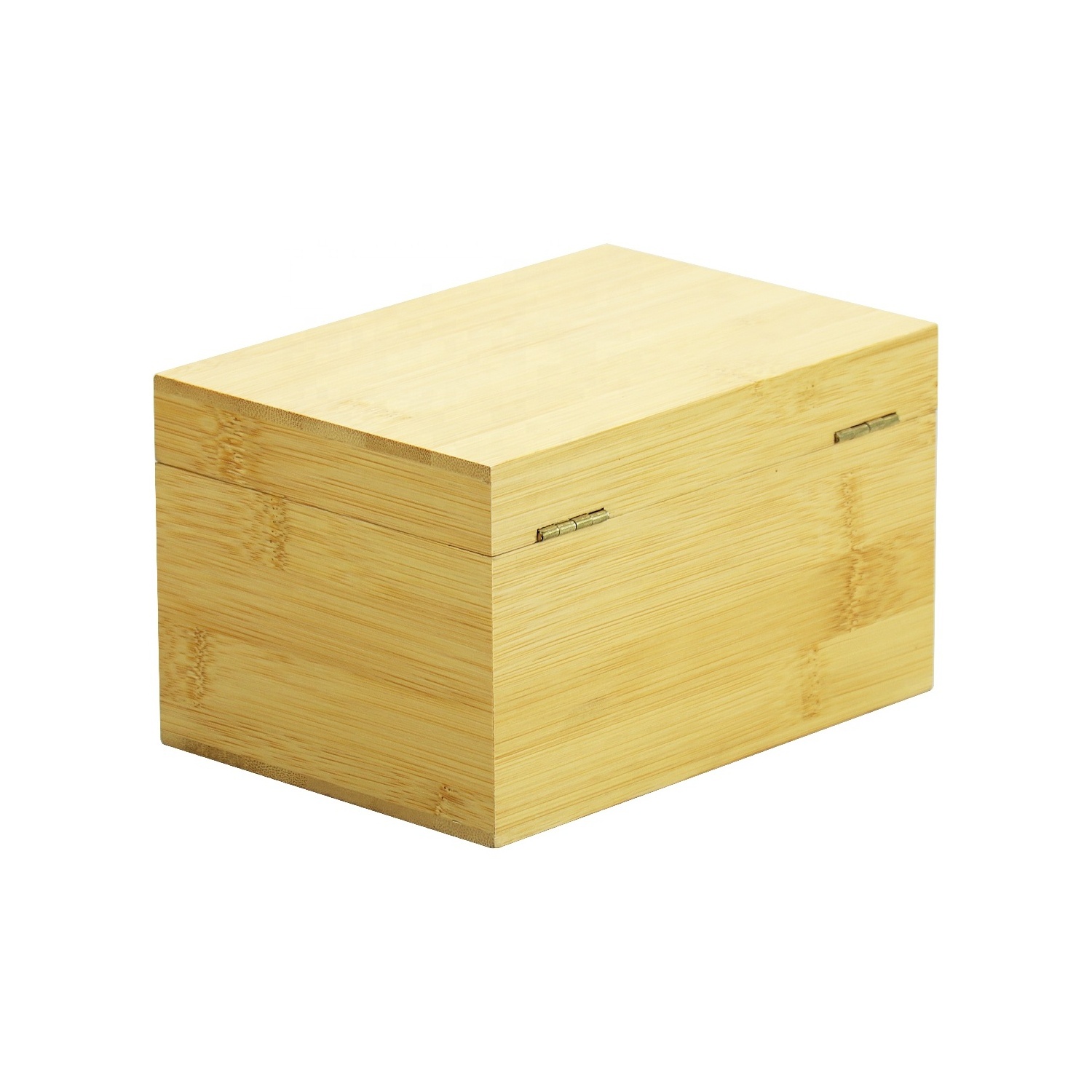 Key code box with lock jewelry cosmetics collection natural colored wooden storage box