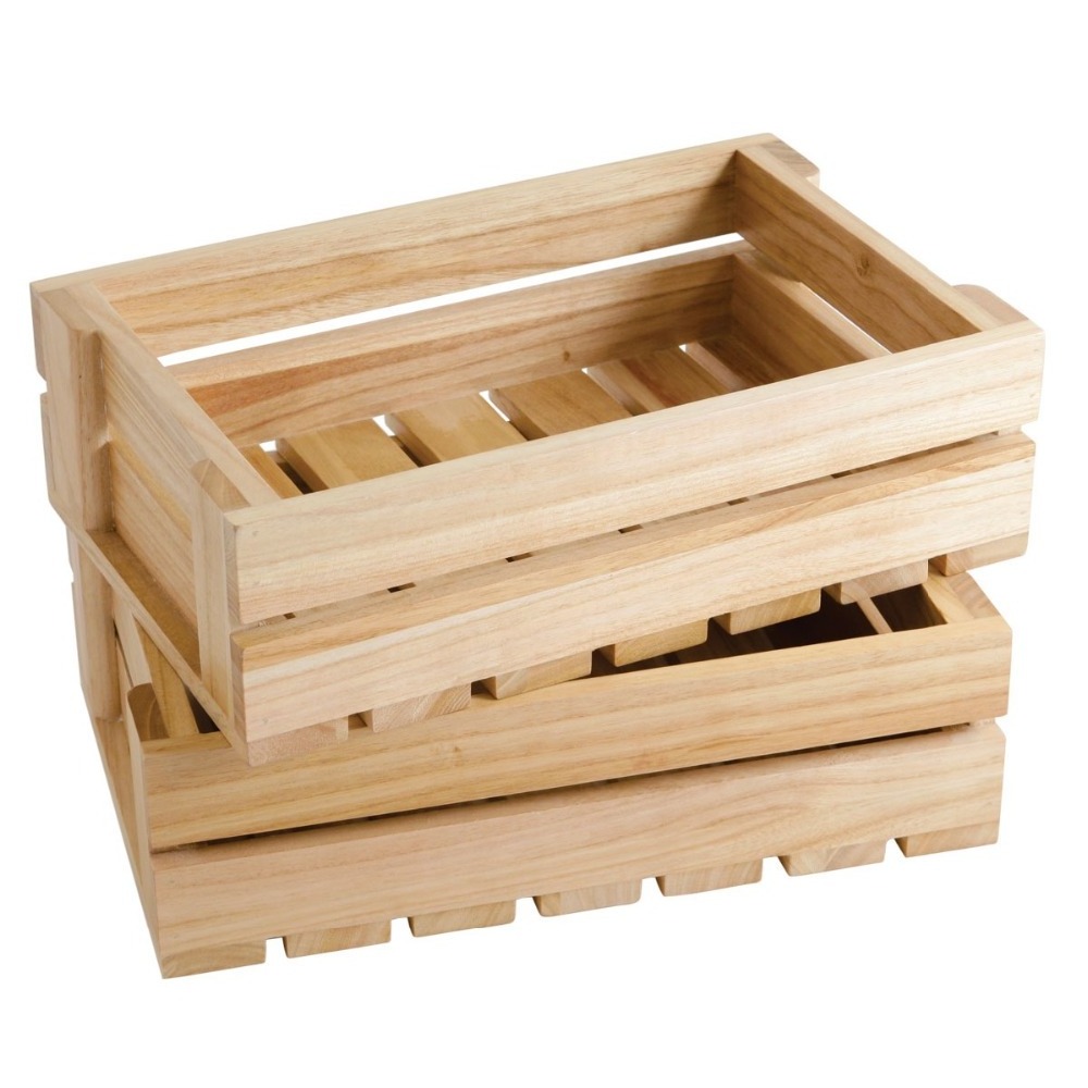 best selling rustic natural decorative fruit shipping beer vegetable small mini dog crate box wood cheap wooden crates wholesale