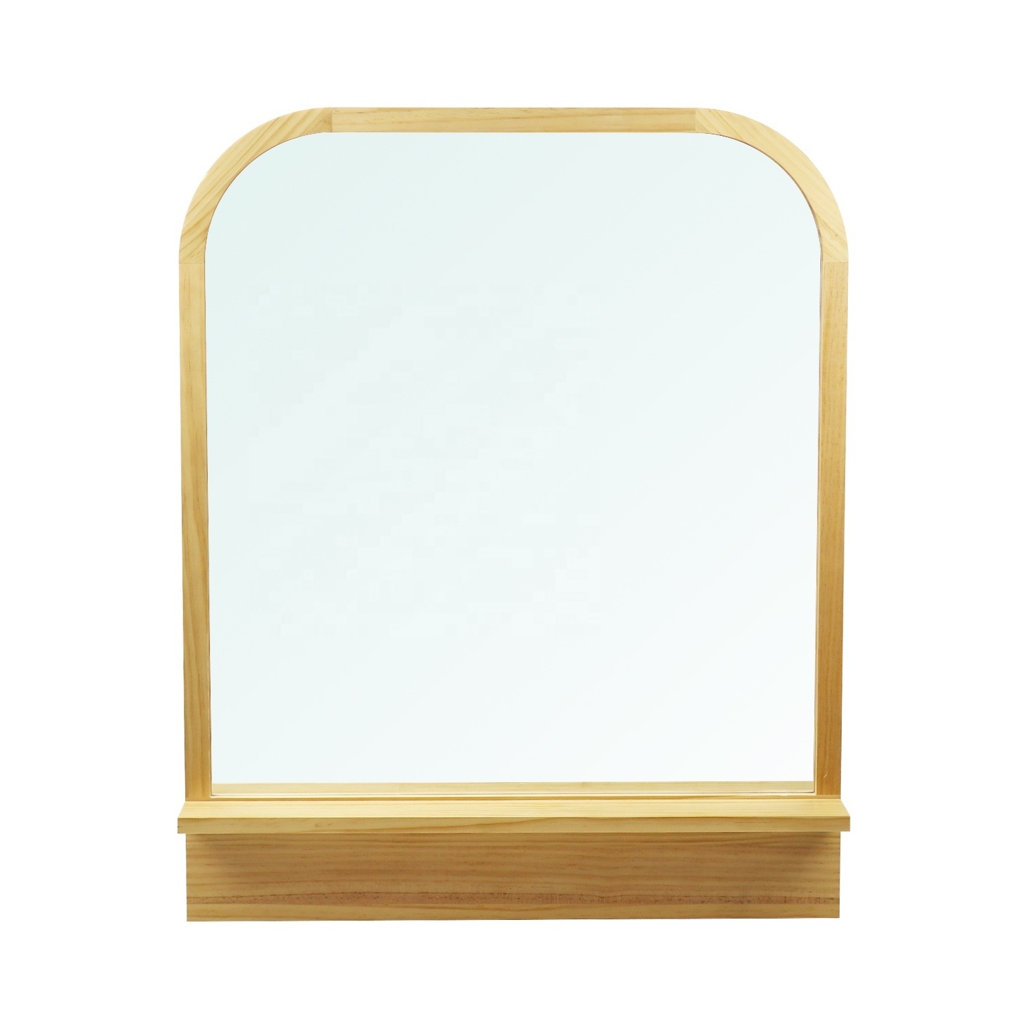 Home Decoration Wooden Mirror Frame Profile Mount Hanging Decor Wall Mirror With Wooden Frame Designs