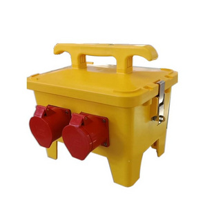 Wholesale Portable Combination Distribution Box Waterproof Plastic Industrial Socket Box