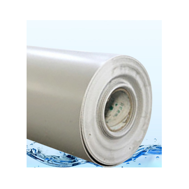 China Supplier PVC Waterproof Roofing Membrane for Concrete Flat Roof Waterproofing Material