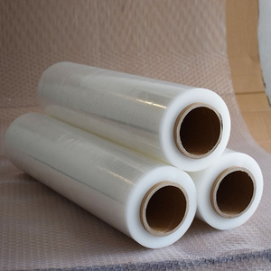 Wrapping Packaging Pallet Wrap Stretch Film 23Mic17 Mic Stretch Film For Pallet Mini Roll