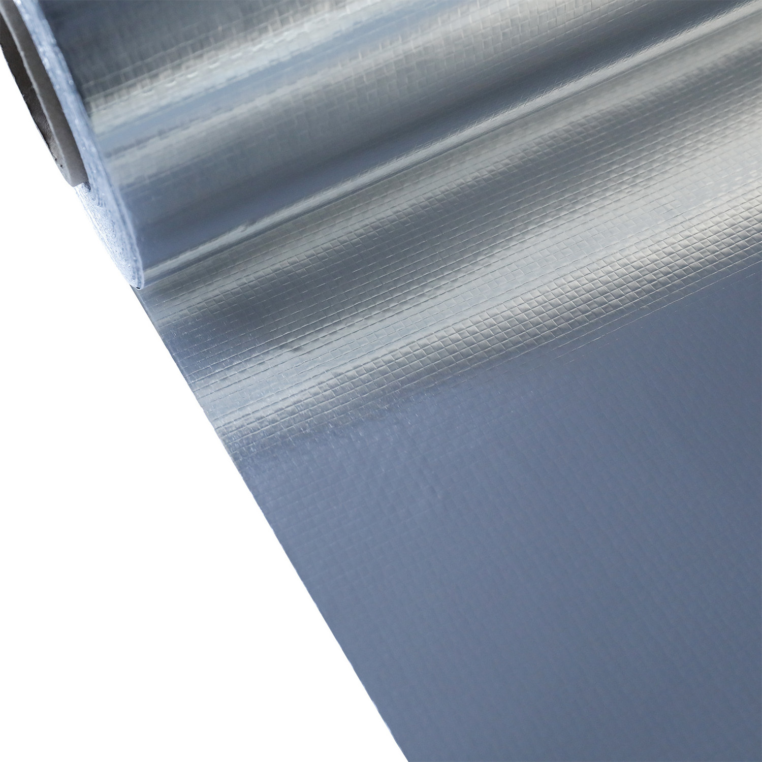 Reflective insulation Fireproof Aluminum Foil Backed Woven Fabric Radiant Barrier Attic Insulation Sheet