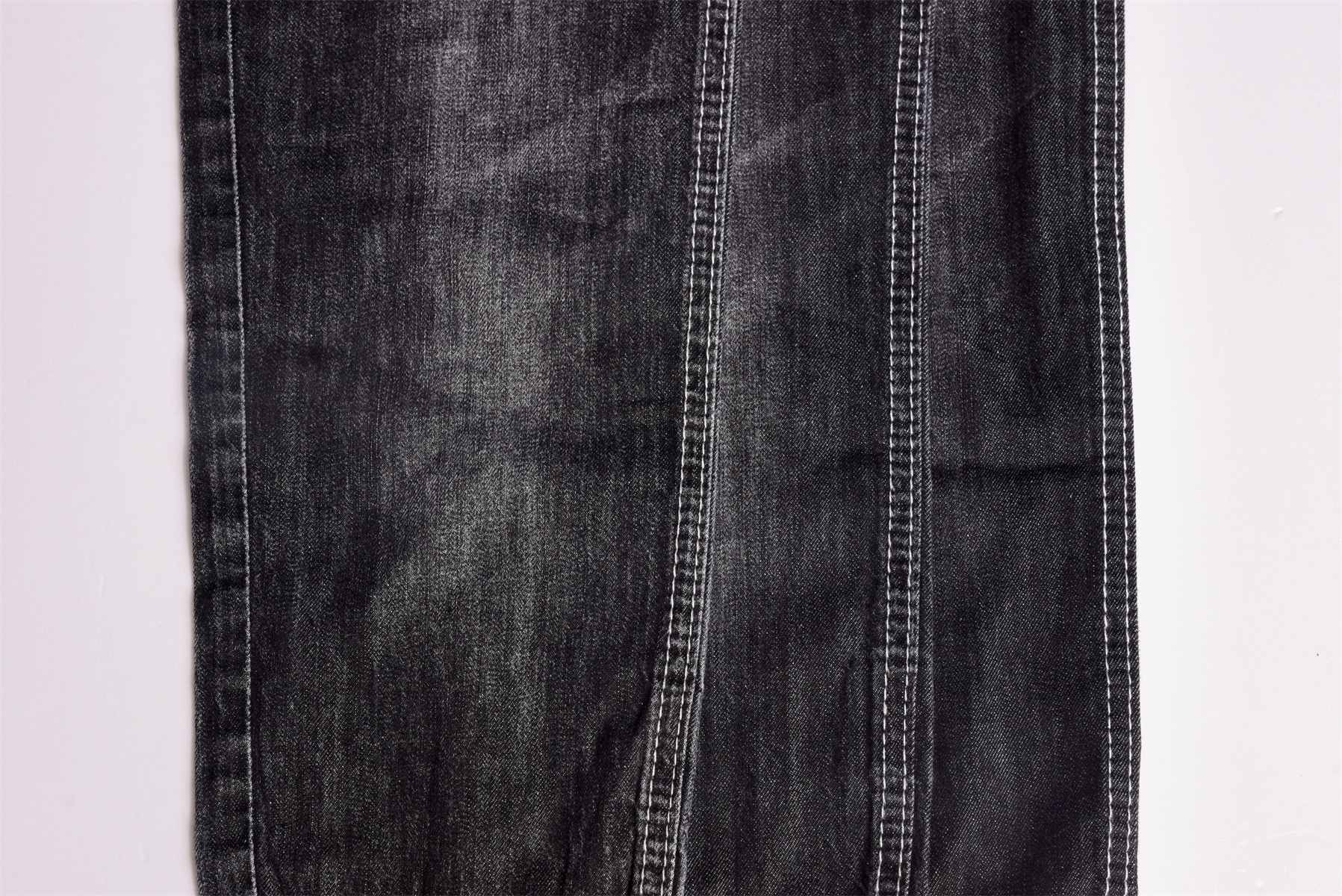 Factory 100% cotton denim fabric Jet black denim clothing fabric cloth for wholesale