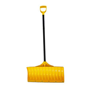 Heavy Duty Wide Plastic Roofing Snow Removal Pusher Customized Snow Shovel for Driveway