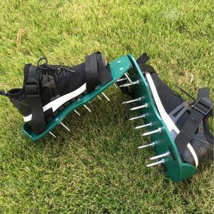 Gardening Hand Tools Assembled Lawn Aerator Spiked Shoes for Building Construction