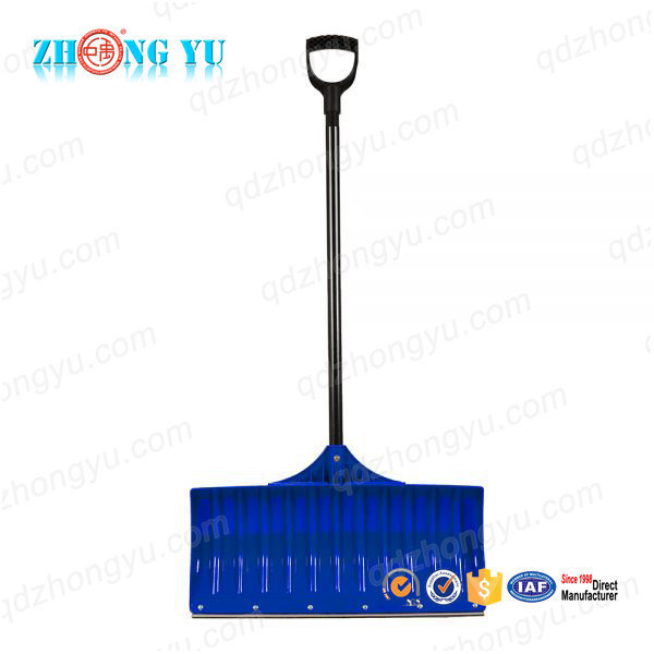 Heavy Duty Wide Plastic Roofing Snow Removal Pusher Customized Snow Shovel for Driveway