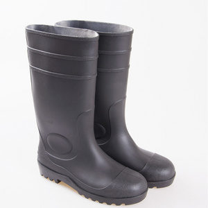 CE ISO 20345 Mining Building PVC Safety  Rain Boots