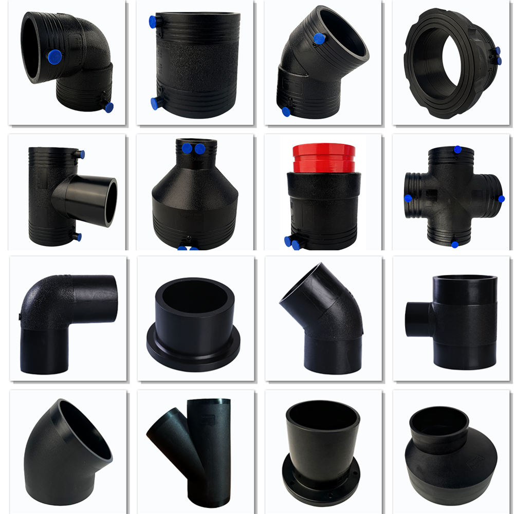 90mm Factory Outlet electrofusion plastic HDPE pipe fittings PE Coupling coupler pipe joint For Water and agriculture