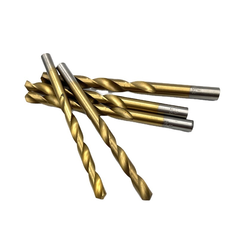 1-13mm DIN338 M35 HSS Titanium Coated jobber drill bits Cobalt Drill Bit for stainless steel metal drilling