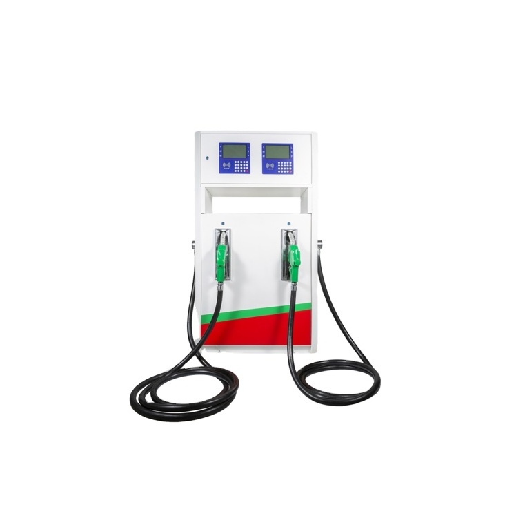 Double nozzles and double pumps fuel dispenser for gas-station