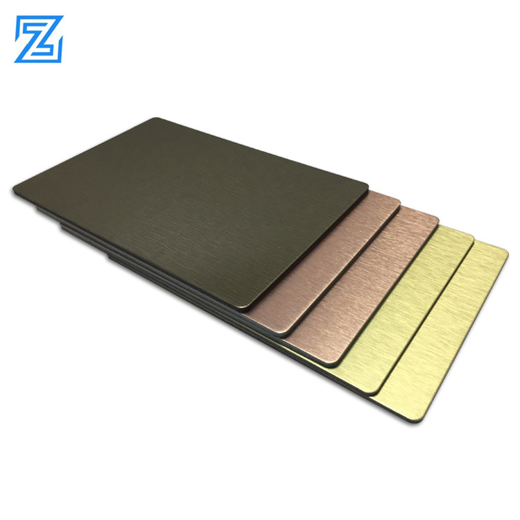 factory wholesale aluminum cladding panel construction used decorate dibond aluminum composite panel