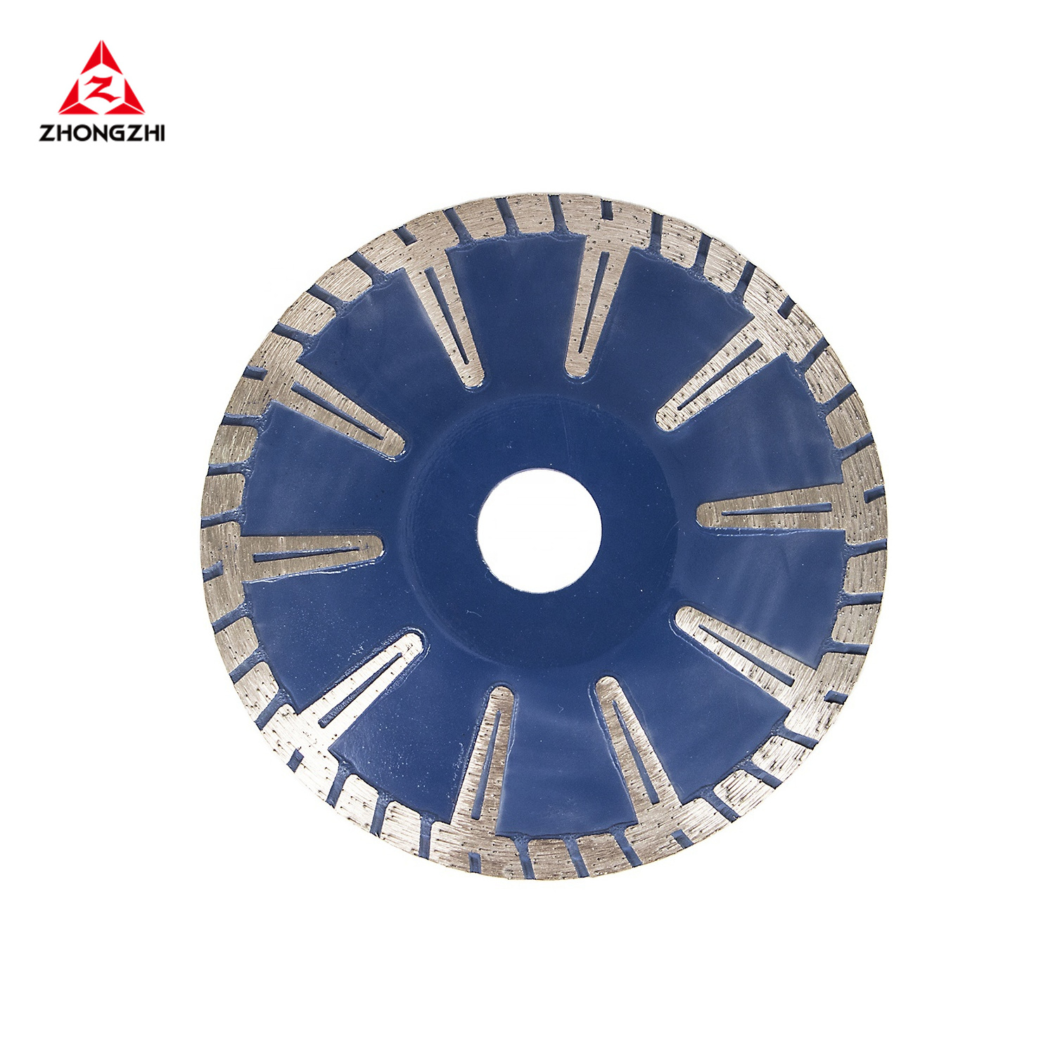 Good Sharpness Sintered Concave Cutting Tool Diamond Saw Blade for Granite