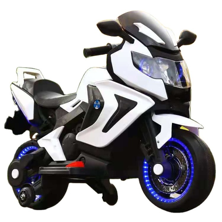 Children electric toy motorcycle music lamp motorcycle children remote control motorcycle manufacturers wholesale