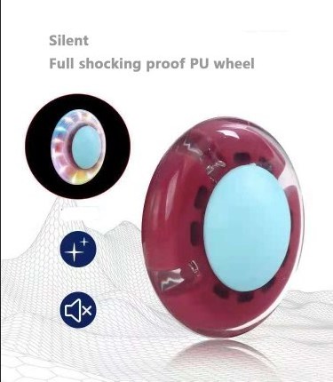 Manufacturer Hot Selling PU Flashing Light Silent Wheel Kids Twist Ride On Swing Car