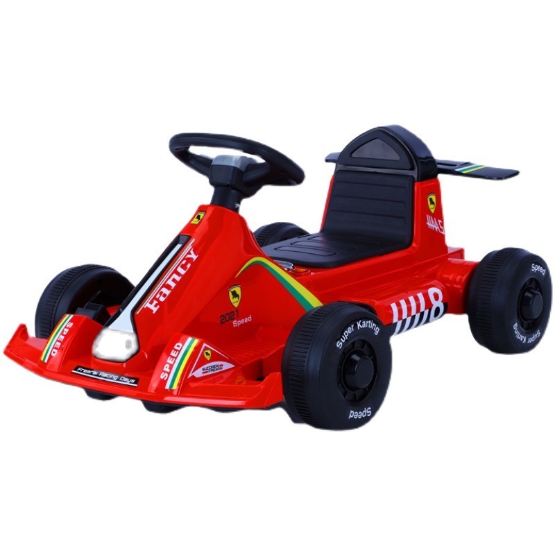 Children's electric toys kart drift car boy charging baby buggy riding four-wheel racing karting car 	electric car for children