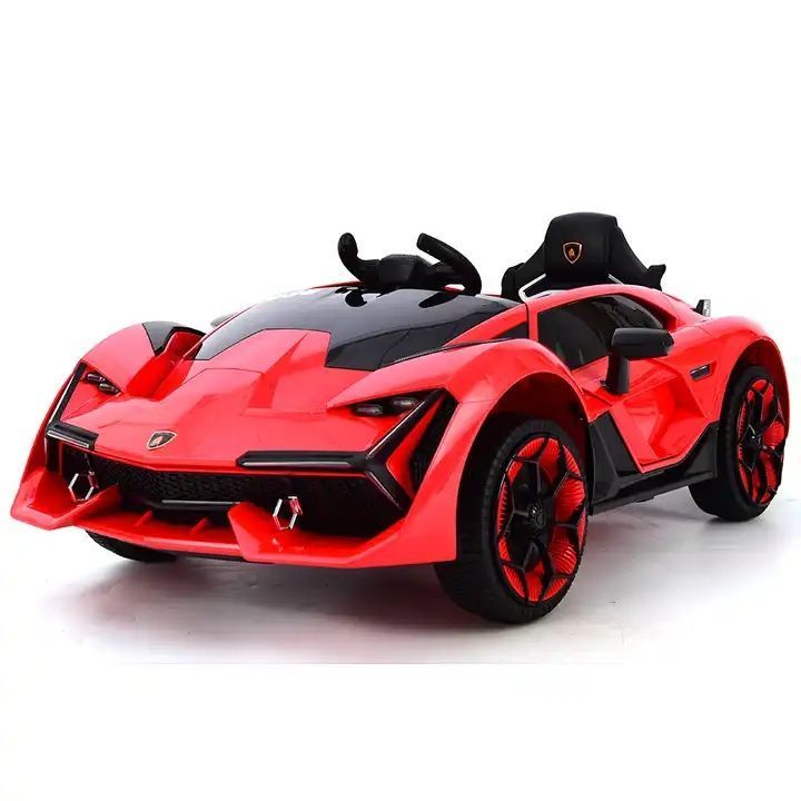 Car 12v/4.5ah Battery 390W Dual-drive Four Wheels Suspension Device Children's Ride on Electric Kids Plastic Customized Logo 100