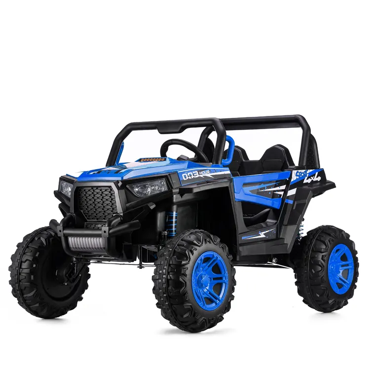 4WD 12V battery electric 4X4 off road UTV children toy buggy big kids power wheel ride on cars