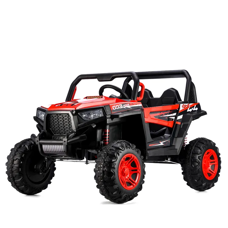 4WD 12V battery electric 4X4 off road UTV children toy buggy big kids power wheel ride on cars