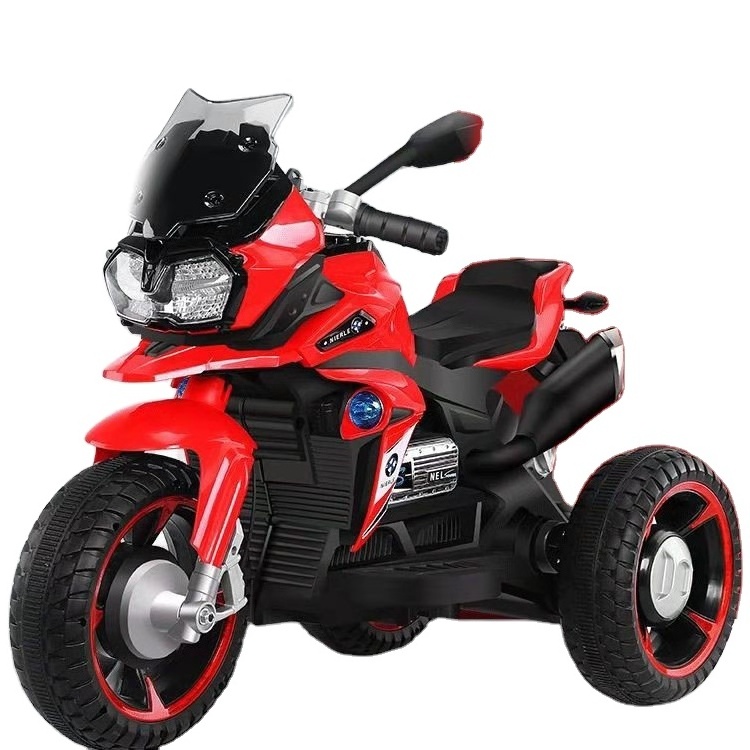 Kids Electric Motorcycle with Charger Rechargeable Toy car with Remote Control Suitable 3-7 Years Old Boy And Girl