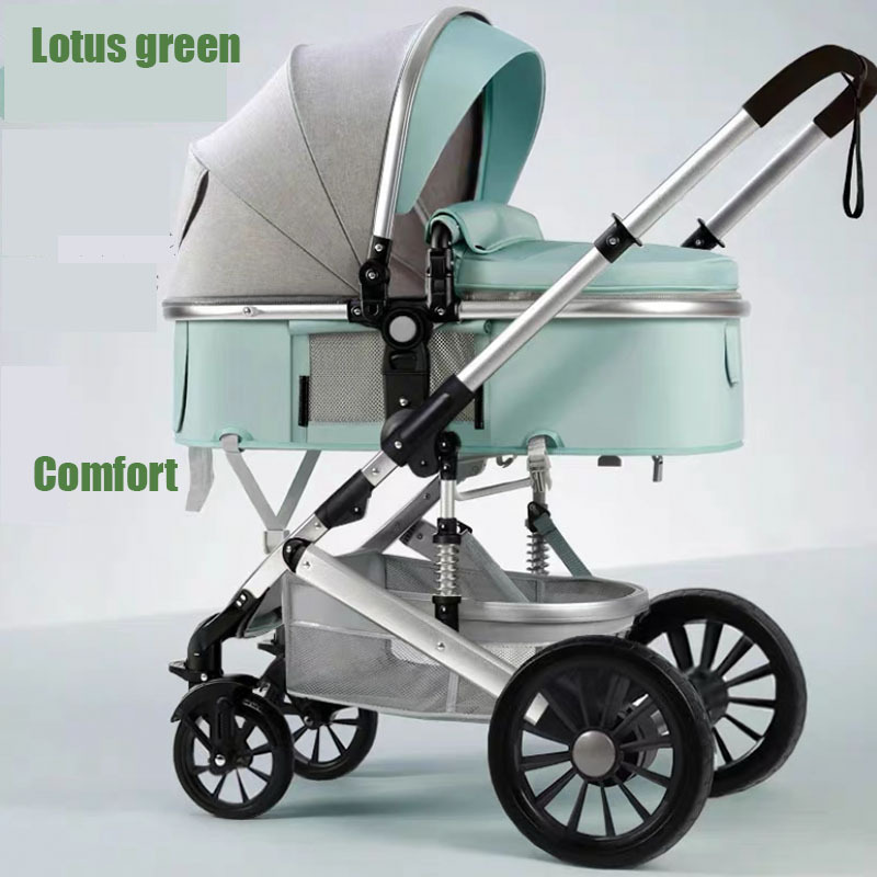 customized luxury compact kids pram /organizer carriage light weight wagon stroller /with car seat 3 in 1 foldable baby stroller